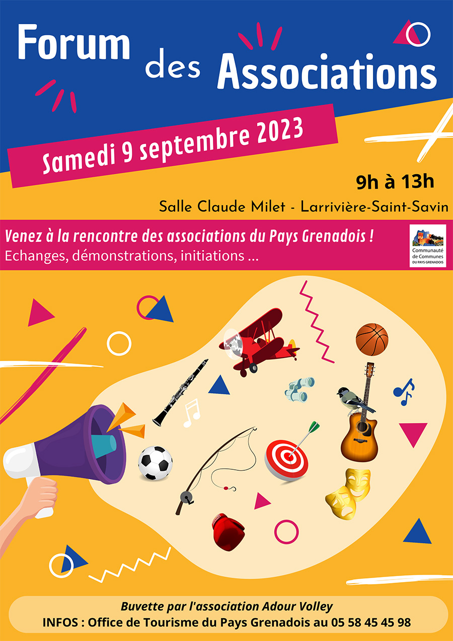 affiche forum des associations