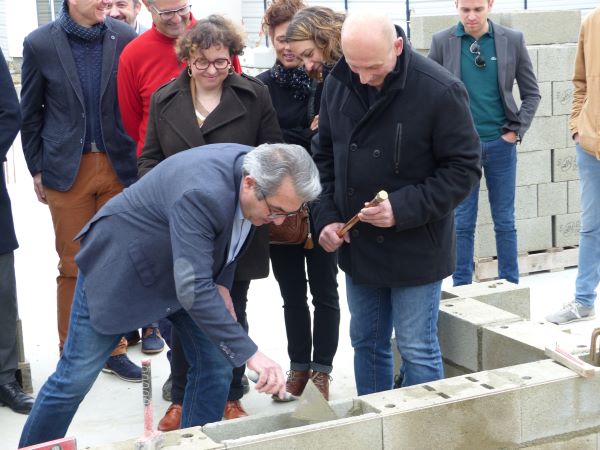 Première pierre École de Musique