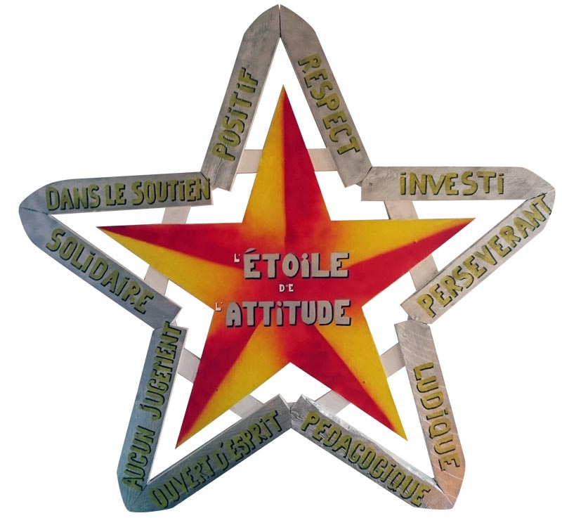 l'étoile de l'attitude