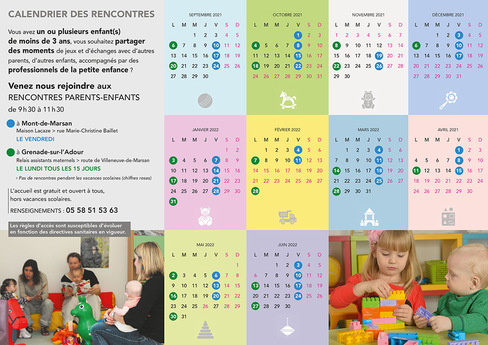 calendrier PMI 21-22